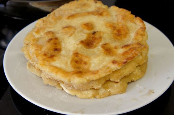 Stack of fry bread